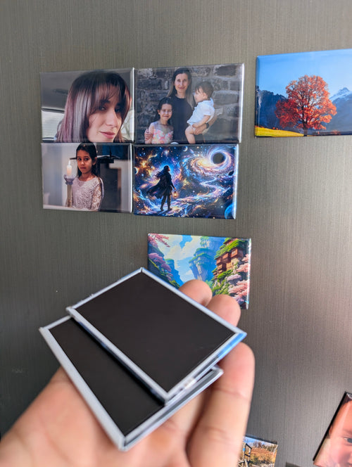 Fotomagnete für den Kühlschrank - Handgefertigt 78x53